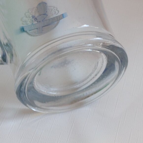LARGE Steam Whistle Glass Pitcher - Picture 4 of 4